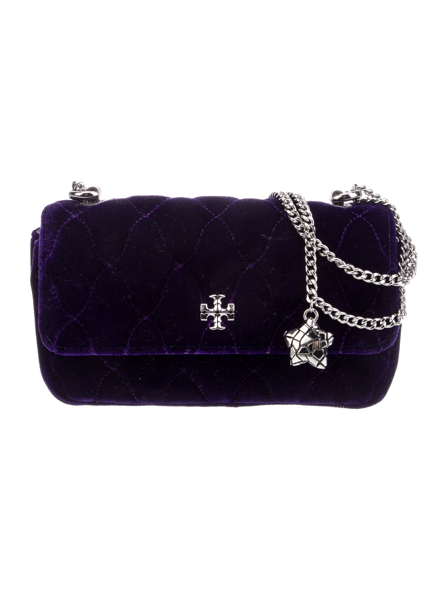 Tory Burch Velvet Shoulder Bag