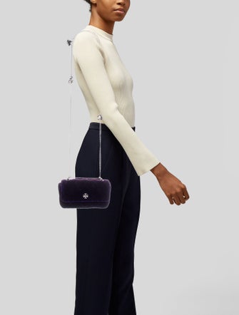 Tory Burch Velvet Shoulder Bag