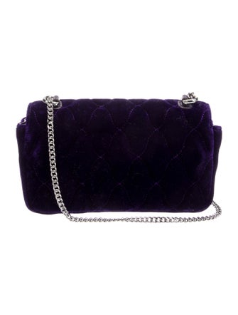Tory Burch Velvet Shoulder Bag