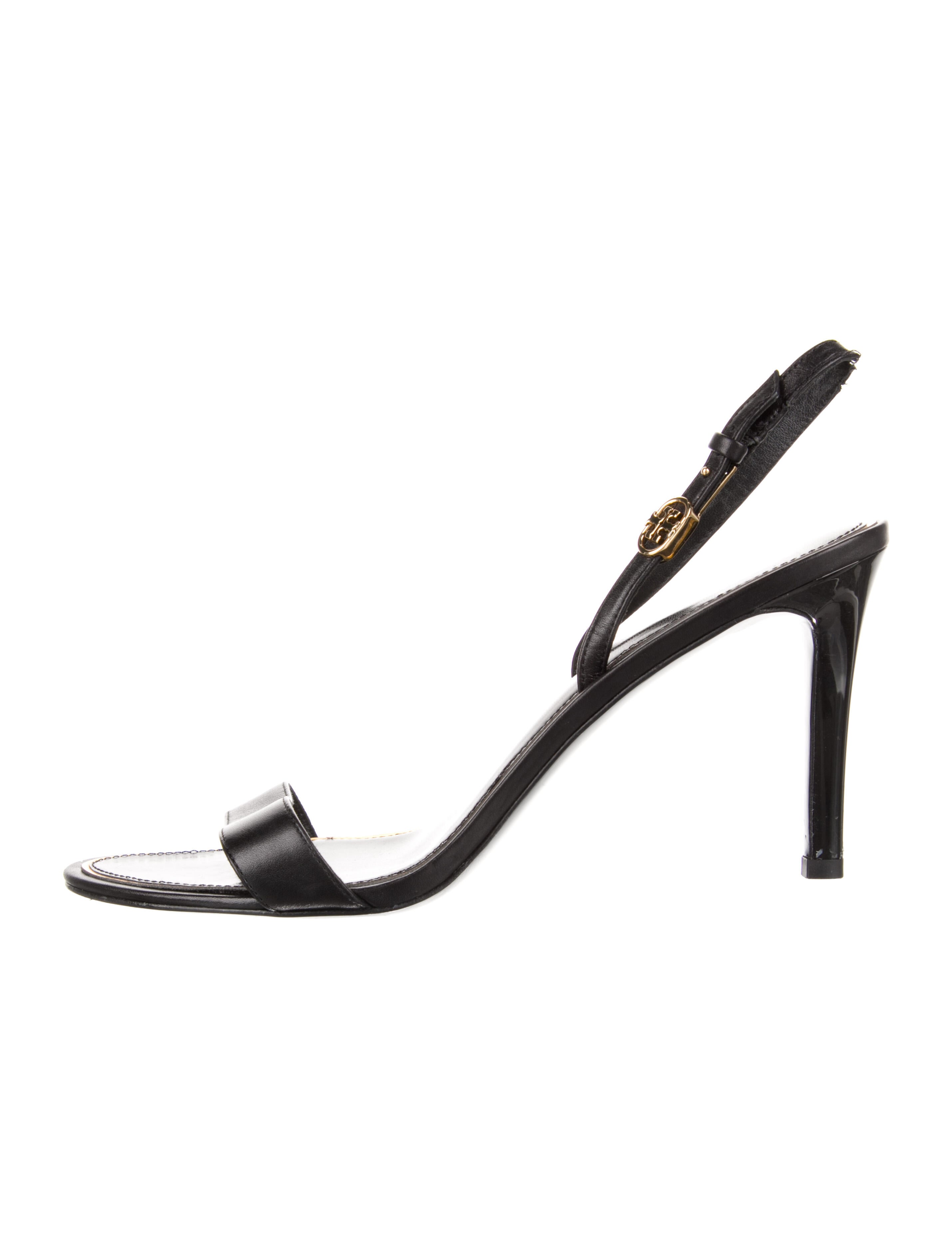 Tory Burch Leather Slingback Sandals