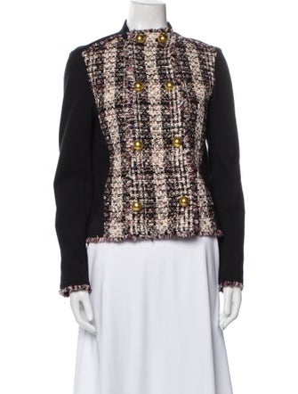 Tory Burch Tweed Pattern Evening Jacket