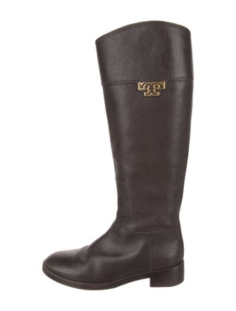 Tory Burch Leather Riding Boots