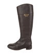 Tory Burch Leather Riding Boots