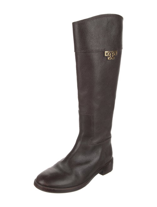 Tory Burch Leather Riding Boots