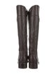 Tory Burch Leather Riding Boots
