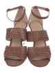 Tory Burch Leather Lasercut Accents Sandals