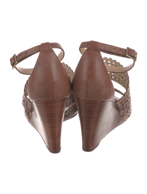 Tory Burch Leather Lasercut Accents Sandals