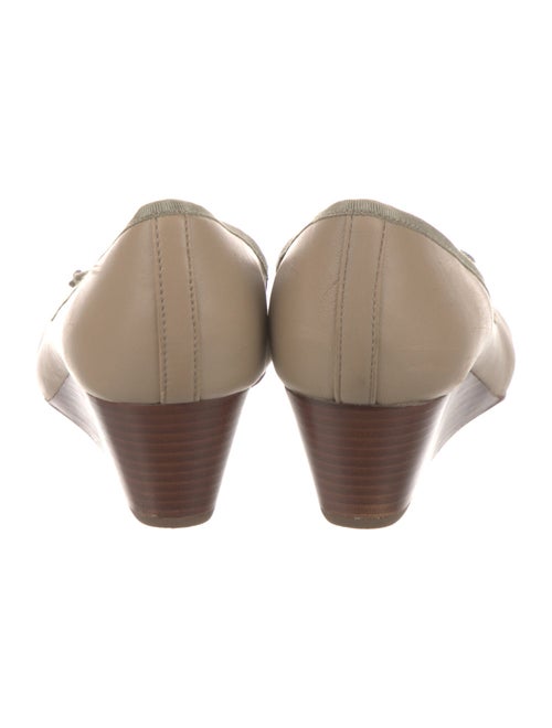 Tory Burch Leather Bow Accents Pumps