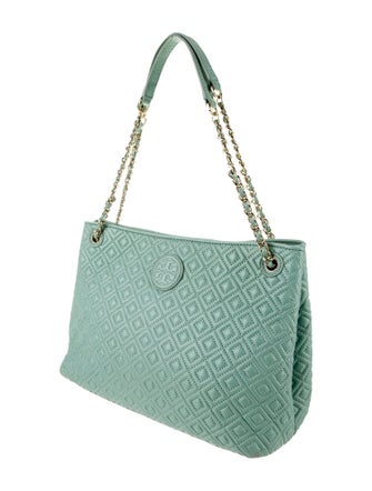 Tory Burch Leather Top Handle Bag