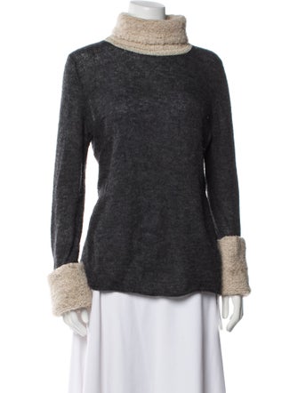 Tory Burch Nylon Turtleneck Sweater