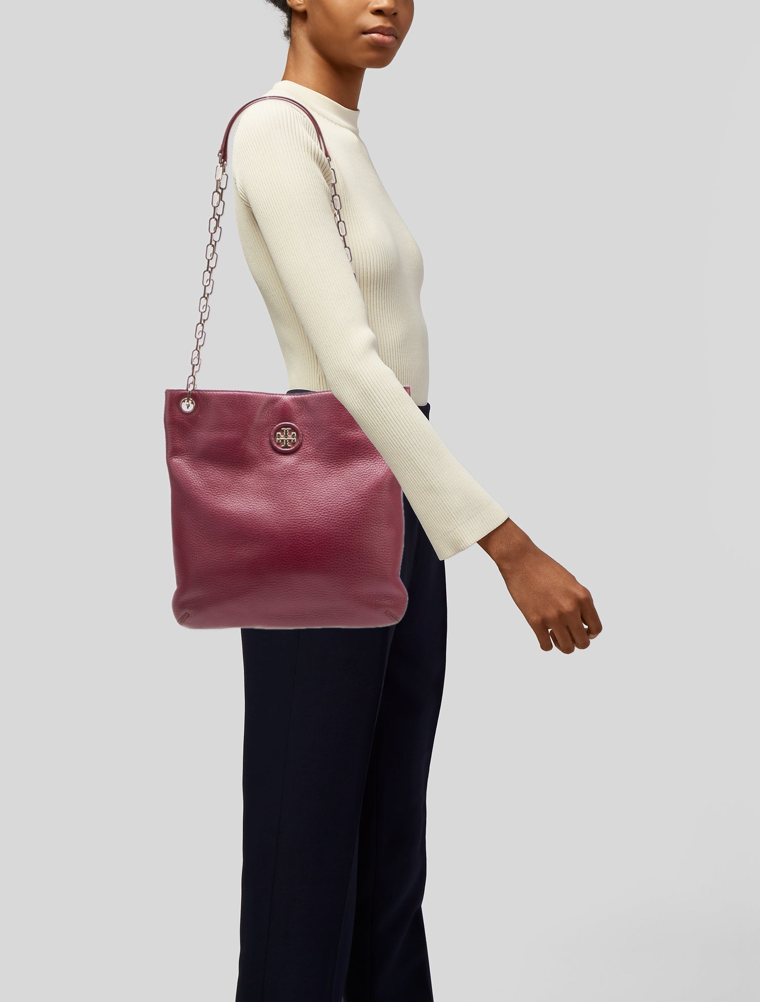 Tory Burch Leather Shoulder Bag
