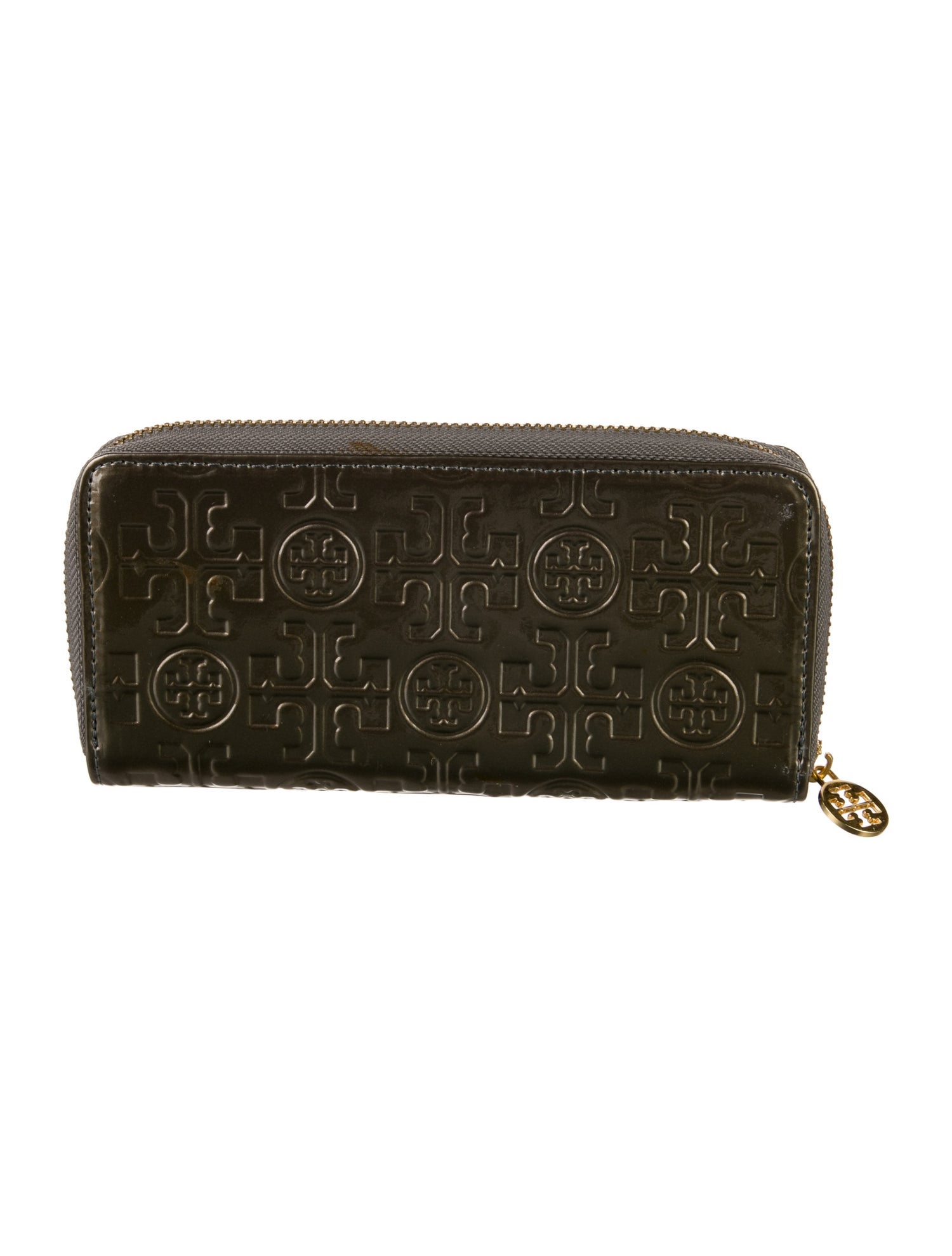 Tory Burch Patent Leather Continental Wallet