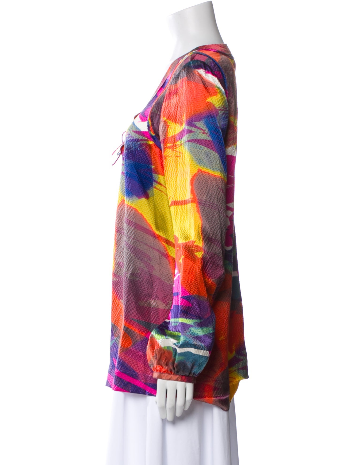 Tory Burch Silk Printed Tunic