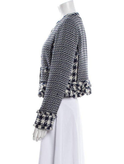 Tory Burch Tweed Pattern Evening Jacket