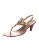 Tory Burch Patent Leather Slingback Sandals