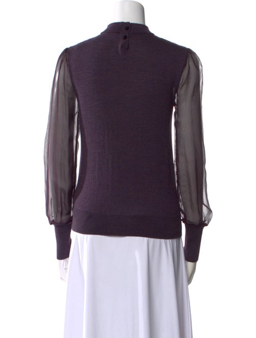 Tory Burch Merino Wool Crew Neck Sweater