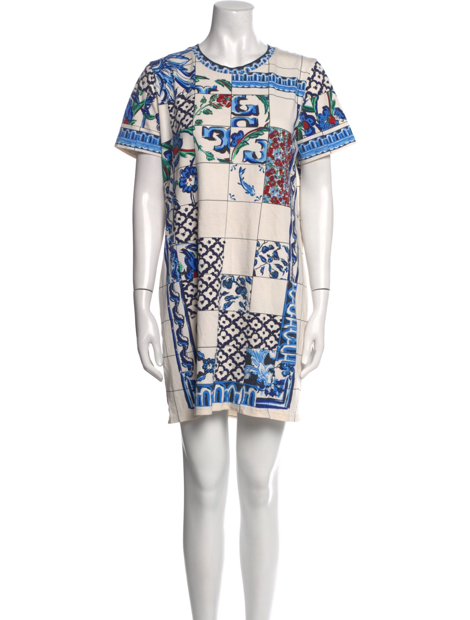 Tory Burch Printed Mini Dress