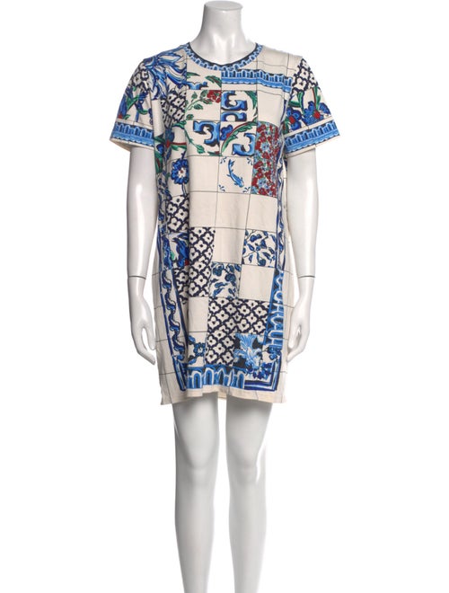 Tory Burch Printed Mini Dress