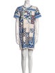 Tory Burch Printed Mini Dress