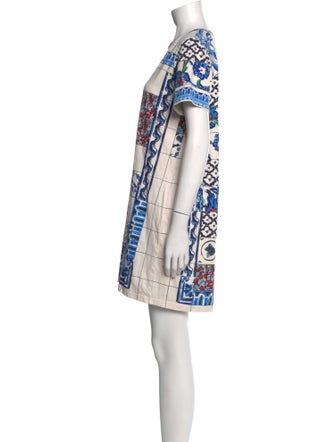 Tory Burch Printed Mini Dress
