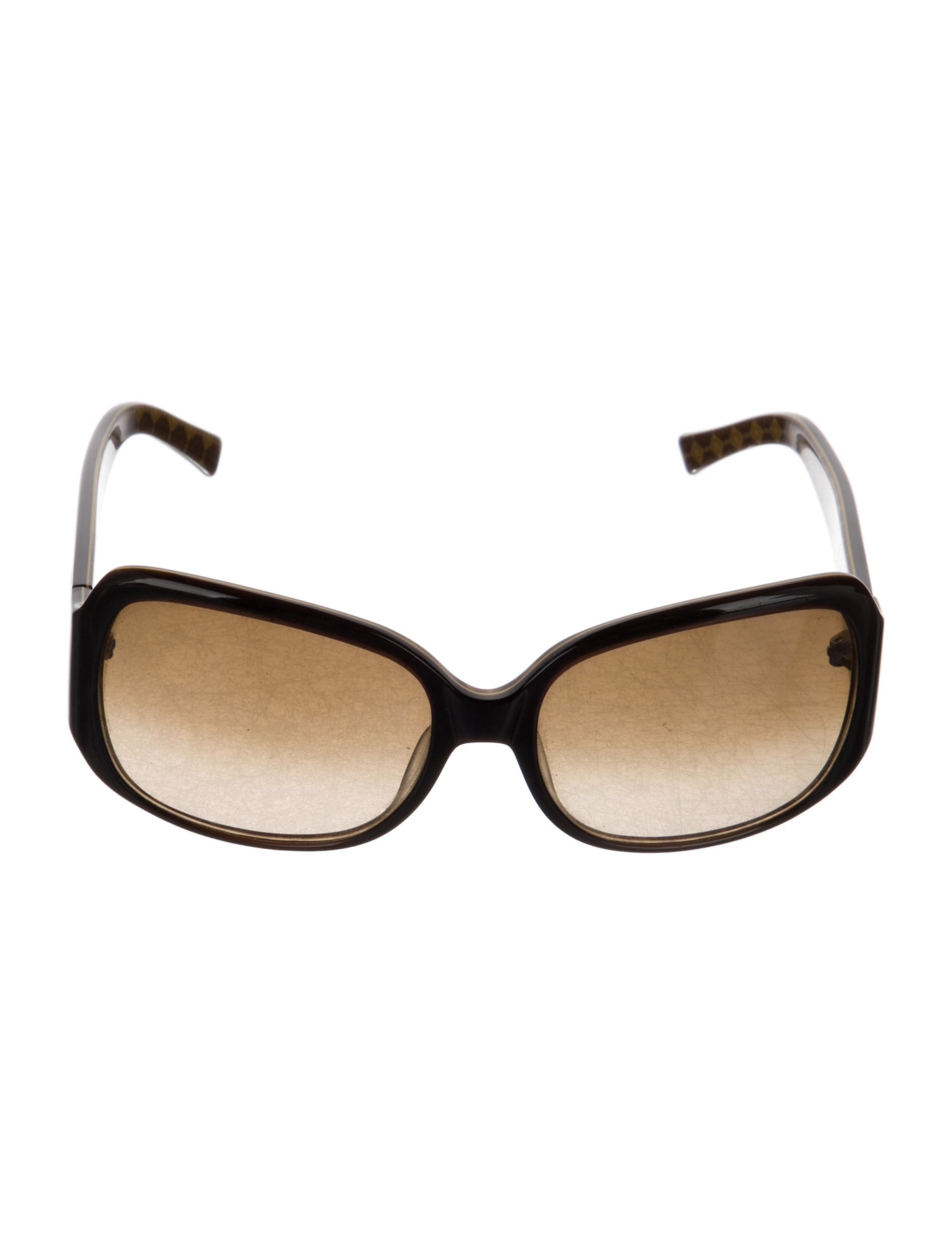Tory Burch Square Gradient Sunglasses