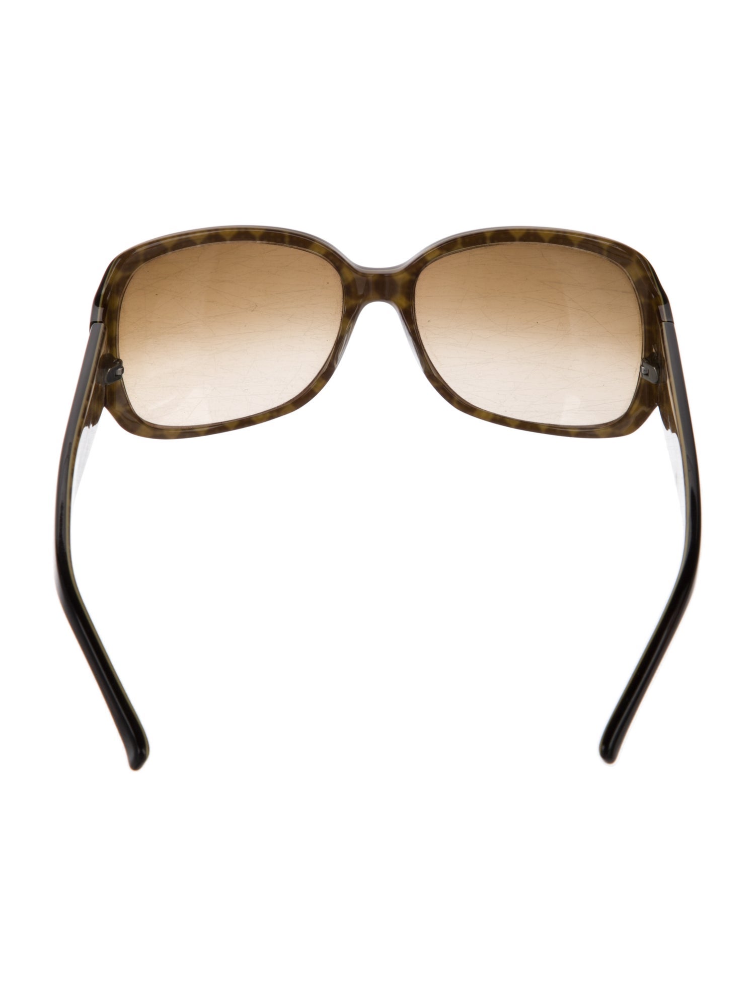 Tory Burch Square Gradient Sunglasses