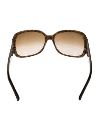Tory Burch Square Gradient Sunglasses