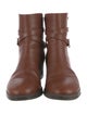 Tory Burch Leather Moto Boots
