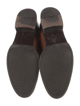 Tory Burch Leather Moto Boots