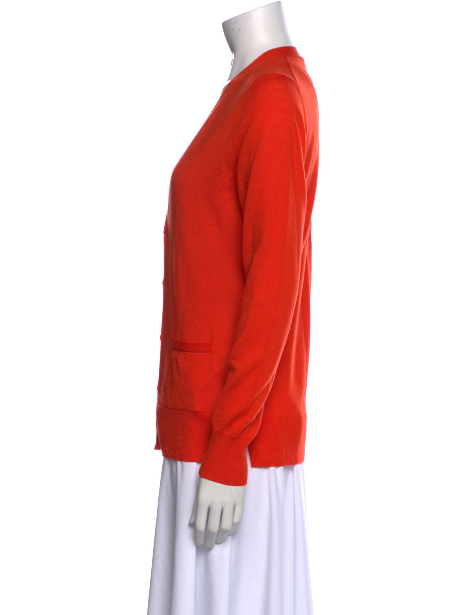 Tory Burch Merino Wool V-Neck Sweater