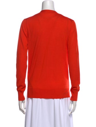 Tory Burch Merino Wool V-Neck Sweater