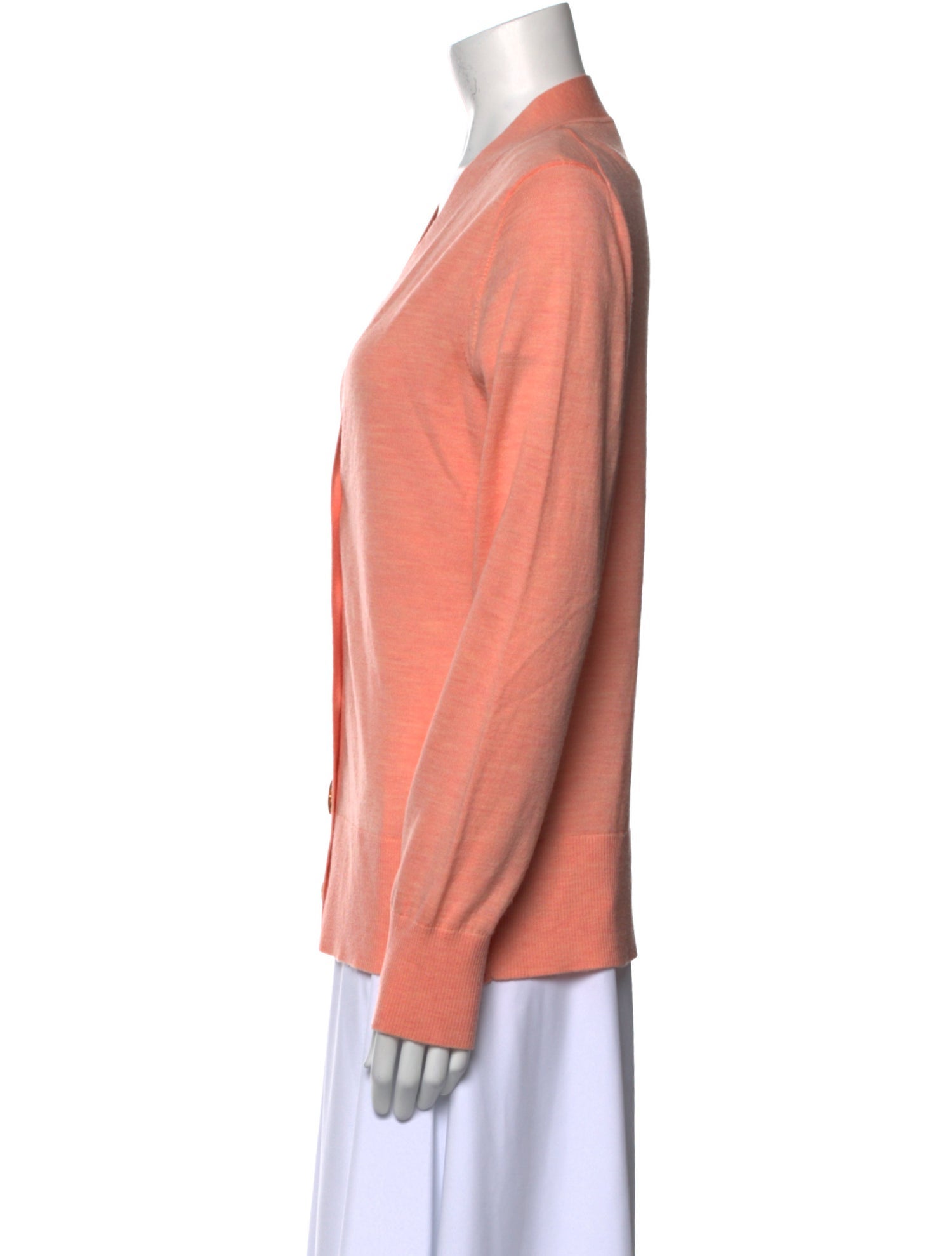 Tory Burch Merino Wool V-Neck Sweater