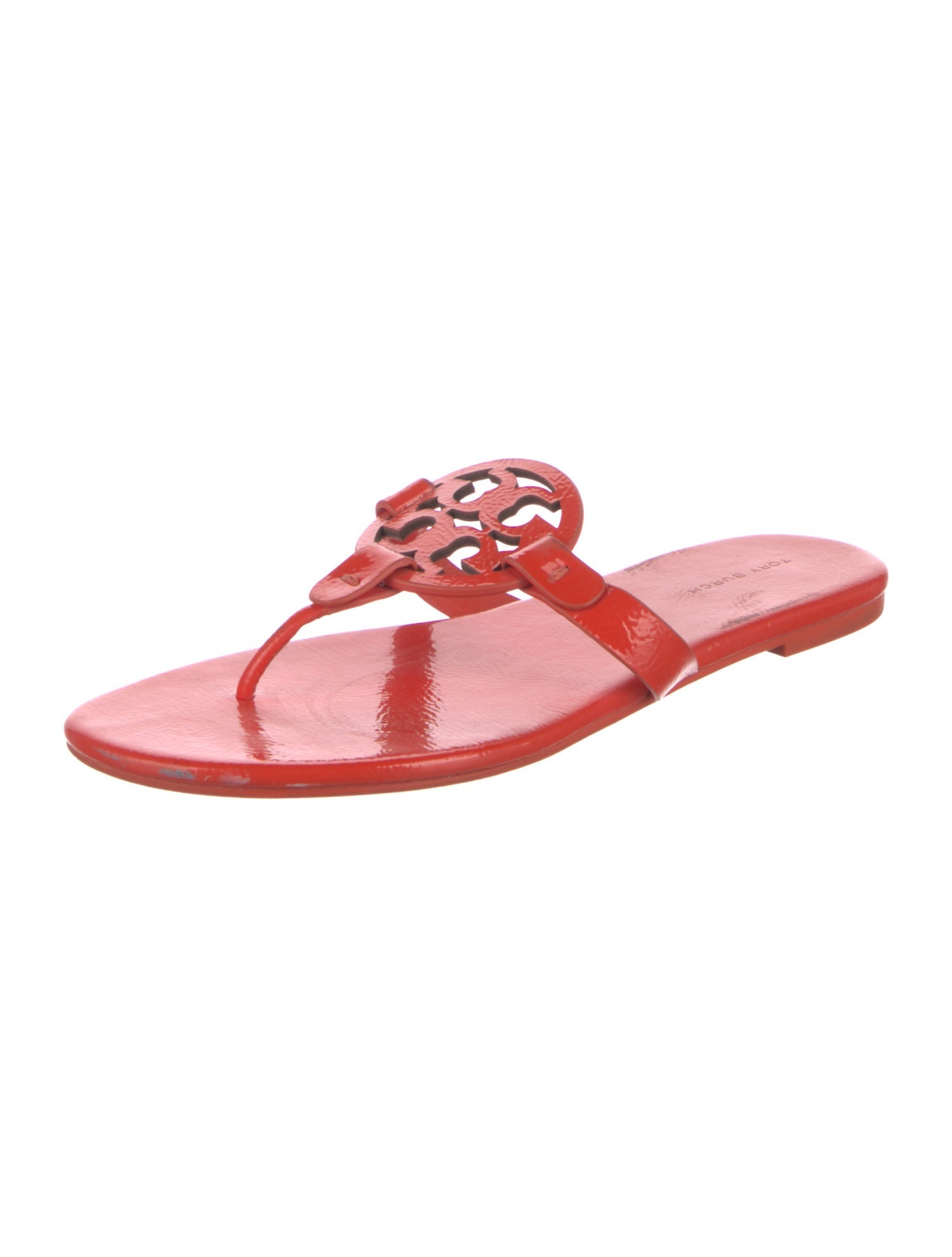 Tory Burch Leather Flip Flops