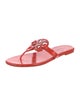 Tory Burch Leather Flip Flops
