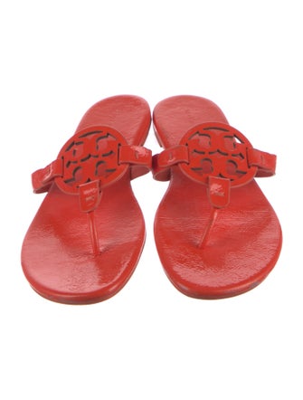 Tory Burch Leather Flip Flops