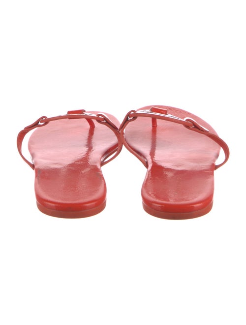 Tory Burch Leather Flip Flops