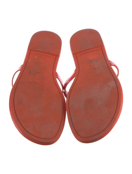Tory Burch Leather Flip Flops