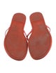 Tory Burch Leather Flip Flops