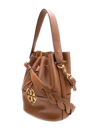 Tory Burch Leather Bucket Bag