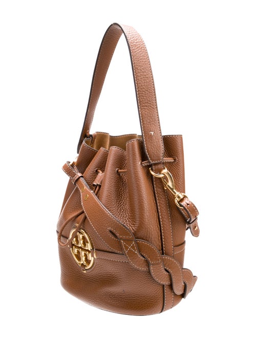 Tory Burch Leather Bucket Bag