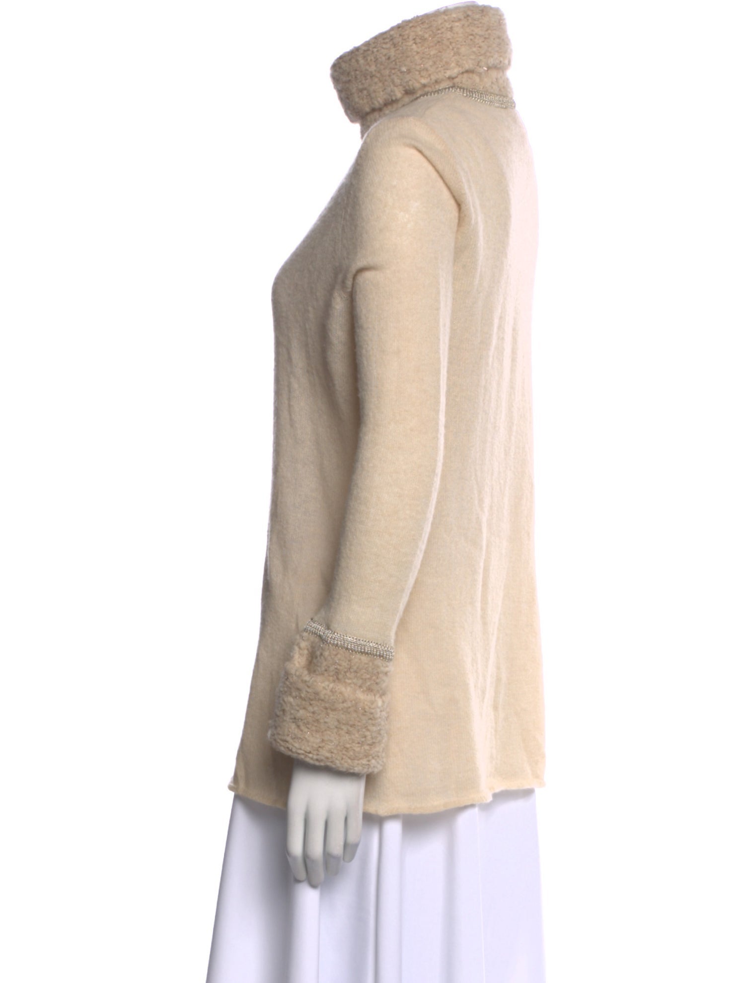 Tory Burch Nylon Turtleneck Sweater