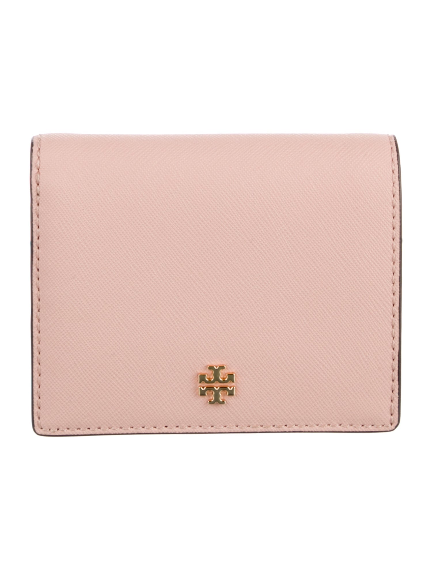 Tory Burch Saffiano Leather Compact Wallet
