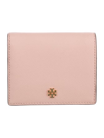 Tory Burch Saffiano Leather Compact Wallet