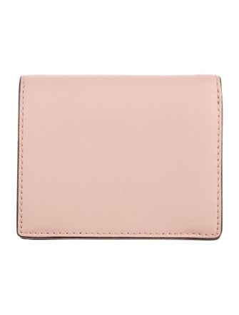 Tory Burch Saffiano Leather Compact Wallet