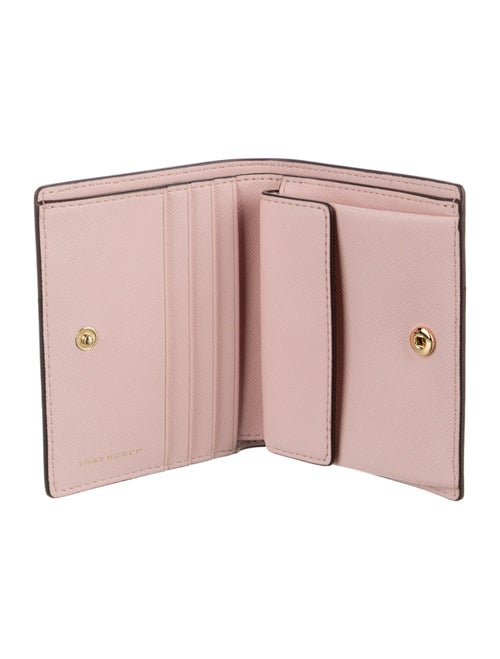 Tory Burch Saffiano Leather Compact Wallet