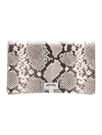 Tory Burch Embossed Leather Clutch