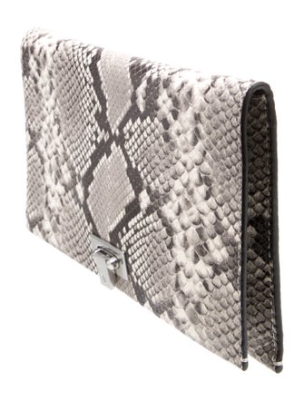 Tory Burch Embossed Leather Clutch