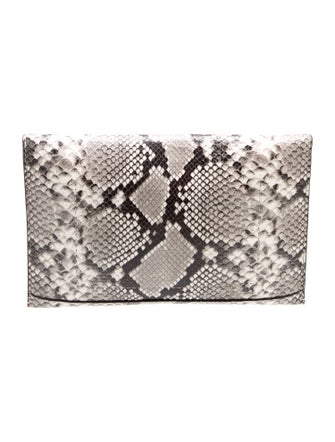 Tory Burch Embossed Leather Clutch