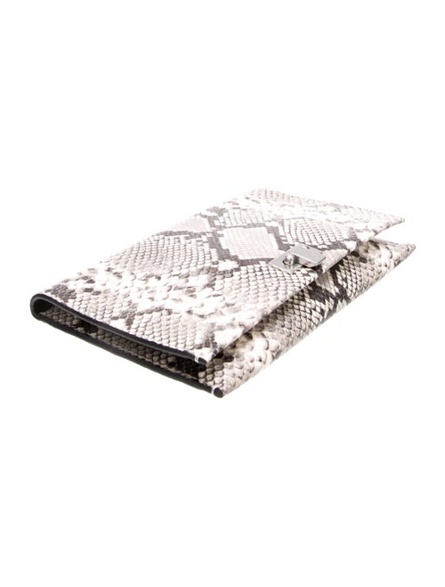 Tory Burch Embossed Leather Clutch