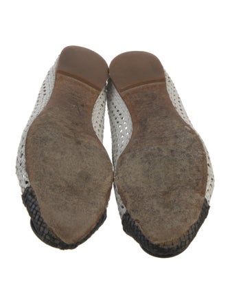 Tory Burch Leather Printed Flats